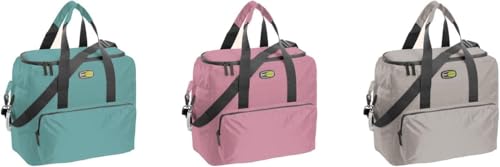 GIO'STYLE Borsa termica Vela+ Medium Pastel | Colori assortiti | 22 L | Tracolla regolabile | Apribottiglie integrato