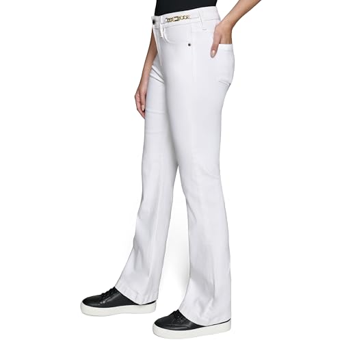 KARL LAGERFELD Women's Wide Leg Fashion Denim3