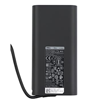 Image of Dell Original 90W USB Type C(USB-C) AC Power Adapter for XPS 13，Precision 3540,Latitude 3400,3500, 5289,5300 2in1,7400 2in1,7300, 7390 2in1, 7200 2in1,5400,0TDK33 (Include Power Cord)