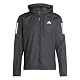 Langlaufjacke für Herren von Adidas – Own the Run Jacket in Schwarz/Weiß