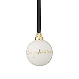 Kate Spade 894565 'Look Good with Tinsel White Ball Ornament