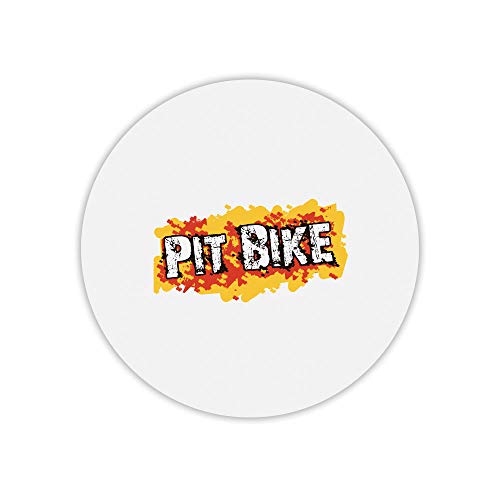 Preisvergleich Produktbild Mauspad, rund, Bedruckt, Pitbike, Logo 2