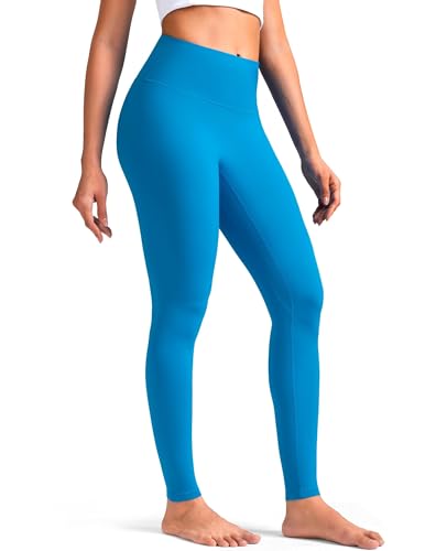 Colorfulkoala Dreamlux No Front Seam Leggings for Women 25"/28" Inseam, Seamless High Waisted Buttery Soft Yoga Pants