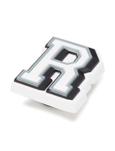 BABOLE® Original Letters Croc shoe charm original white and black 1 Pcs