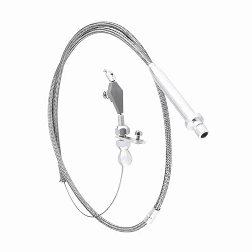 Cable de retroceso TH350 de acero trenzado compatible con transmisión Chevy 350 automatic