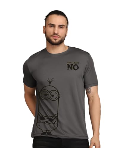 Image of INKKR Men's Solid Regular Fit T-Shirt