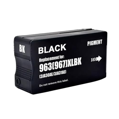 Encre noire compatible 963 XL pour retrouver des impressions nettes sur OfficeJet 9015