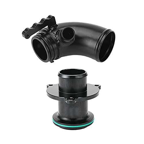 VBPCEFZTLK Car turbo Inlet Outlet Mise à niveau Tubes Tubes Turbo Muffler Supprimer compatible for Golf 7 Compatible for Audi A3 8V S3 S1 TT Compatible for...
