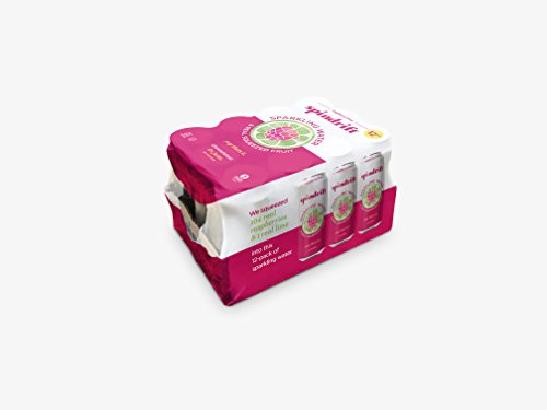image for Spindrift Sparkling Water, Raspberry Lime Flavored, Made with Real Squ