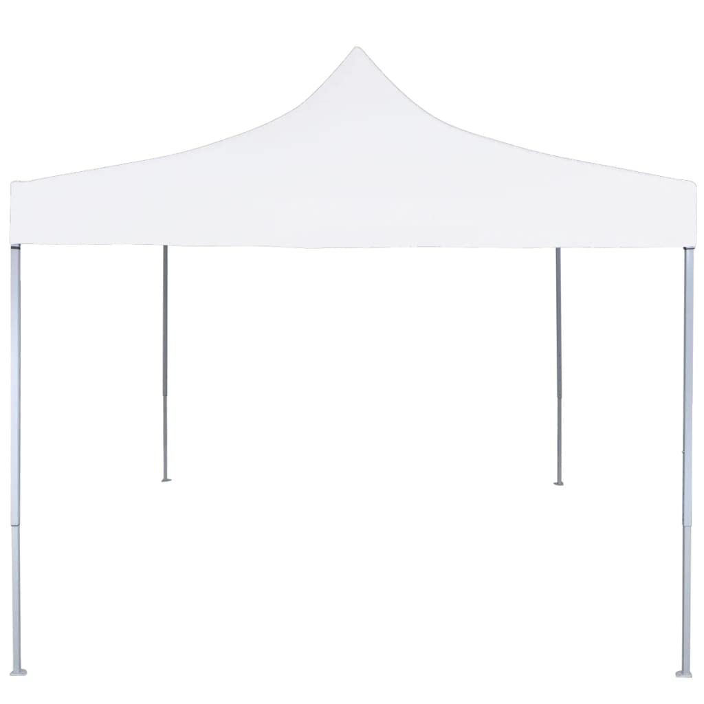 Gartenpavillon, faltbar, faltbar, für den Außenbereich, professionell, 3 x 3 m, Stahl, Weiß