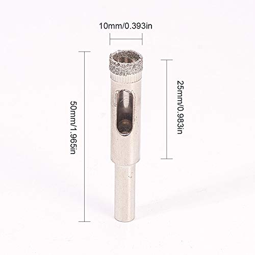 Broca de diamante 10 mm para vidrio y piedra miniatura 2