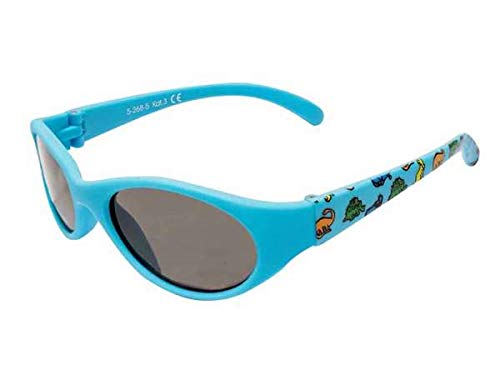 Preisvergleich Produktbild bb Klostermann 52685 Flex Kinder Sonnenbrille blau mit Dinos