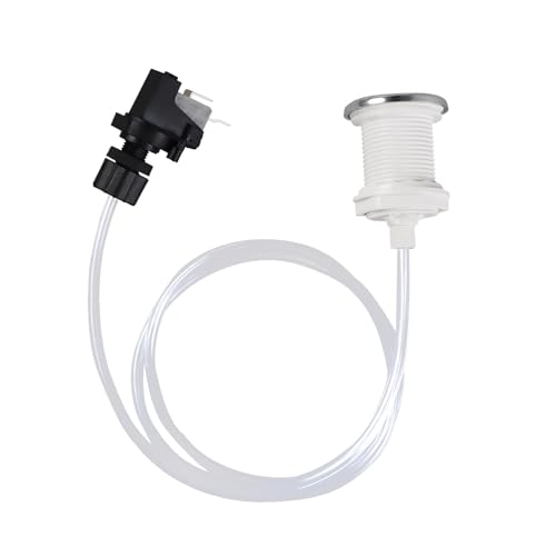 SDRZJX 16A On Off Push Air Button Switch Compatible with Sink Top Garbage Disposals Jet Whirlpool Tubs and Spa Pool Air Jets Hot Tub
