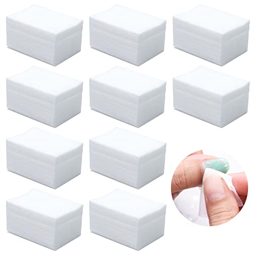 Discos Para Limpieza De uña, Toalla De algodón Para Uñas, 400 Pcs Almohadillas De algodón Para Quitar Esmalte