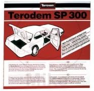 Terodem SP 300 – 555.08.01 – Teroson Sound Damping – 4 Mats 50 x 50 cm