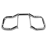 Schräglagenfreiheit bleibt voll erhalten. Optimal dem Motorrad angepasst, perfekter Sturzschutz, ohne die Optik zu stören