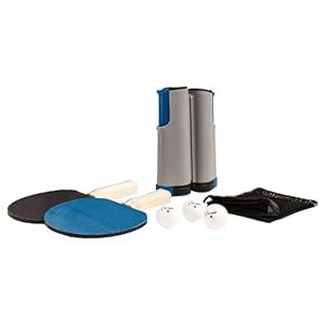 Champion Sports Überall Tischtennis-Set mit Netz