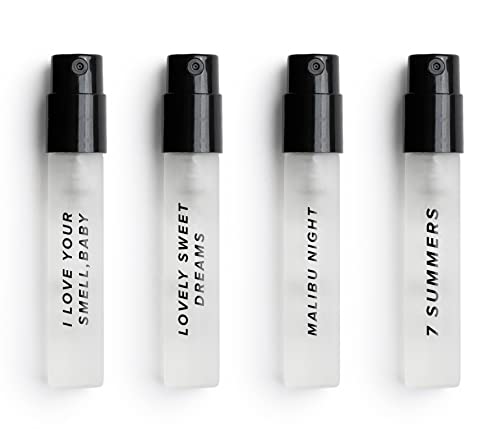 Dime Beauty Perfume Sampler, Hypoallergenic Clean Fragrance, Made in the United States, Eau de Toilette For Women (Sampler Set)