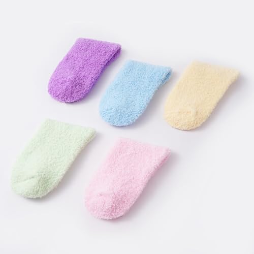 Fuzzy Socks for Women, Cozy Warm Fluffy Socks Comfy Thick Microfiber Plush Winter Home Slipper Socks Gifts for Women2