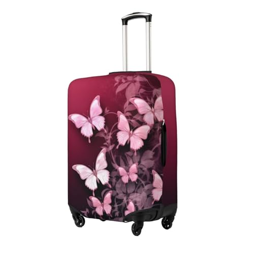 Beautiful Butterflies Print Luggage Suitcase Covers Elastic Washable Luggage Protector Luggage Covers For Suitcase2