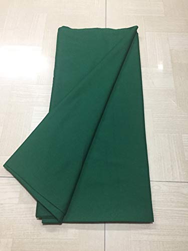 Image of BKRKJ Women's Lizibizi Cotton Unstitched Dress Material Plain Fabric by Meter for Sewing Suit,Salwar,Blouse,Shirt,Kurta,Pyjama,Pathani,Kameez,Chudidar,Patiyala (Dark Green 30, 2.5 Meter)
