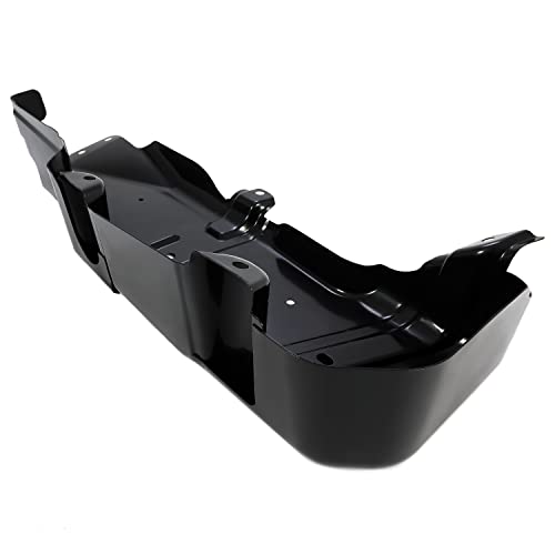HECASA Fuel Tank Skid Plate Compatible with 2007-2018 Jeep Wrangler JK Black Replacement for 52059743AJ (NN1429)