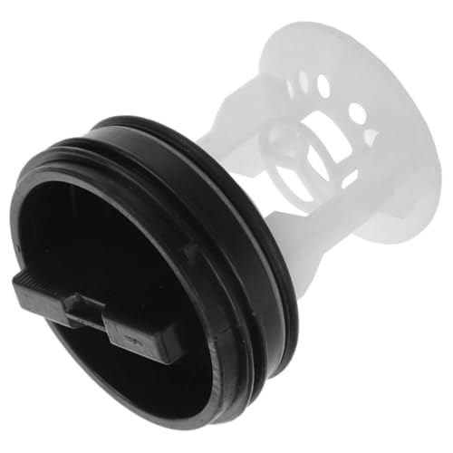 Uonlytech Bouchon Étanchéité Pompe Vidange Machine Laver Compatible Tambour Filtre Bourre Plastique Protection Canalisation Obstructions