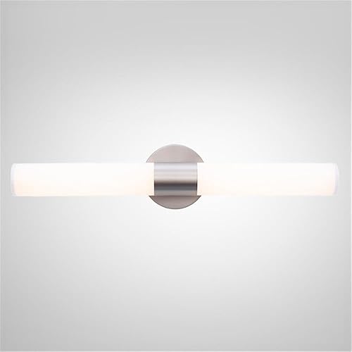 Miniatura 5 de WAC Lighting, Turbo - Lámpara LED Energy Star de 24 pulgadas para tocador de baño y pared, 3000 K, cromada