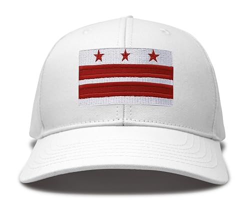 Image of International Tie City Hat for Men and Women, Adjustable Snapback Trucker Baseball Cap with Embroidered Patch