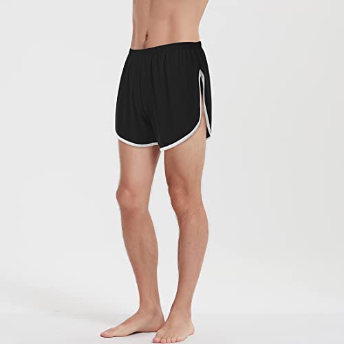 ZONBAILON Men's Sexy Shorts Breathable Underwear Trunk Running Workout Shorts Quick Dry Lounge Sleep Pajama2