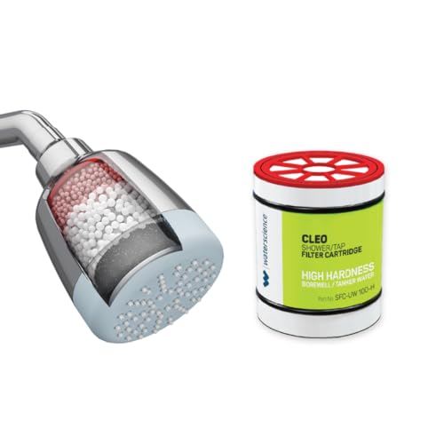 Image of WaterScience Shower Filter for Hard Water+Replacement Cartridge