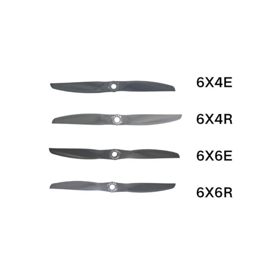 Hélice 6x4E VORTEX haute rigidité améliorant la poussée avion UAV - 2