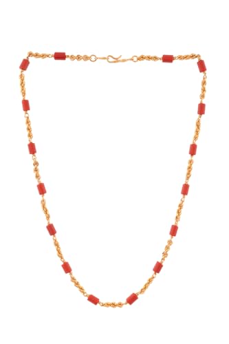 Image of Radha's Creations jewellery GSB mangalorean chain for women one gram gold