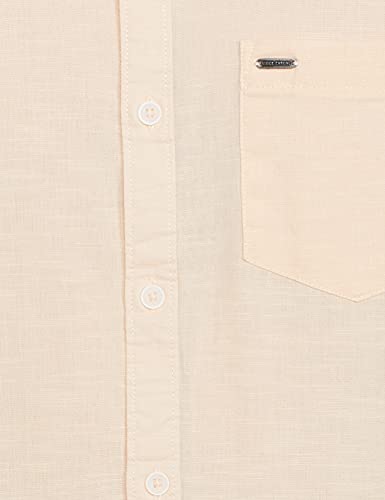 Image of Easybuy Men's Slim Shirt (AU21TW13MT Peach XL)