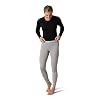 Smartwool Women’s Classic All-Season Merino Base Layer Bottom Light Gray Heather S