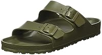 Birkenstock Arizona Unisex EVA Sandals, Khaki, 7 US Women/5 US Men
