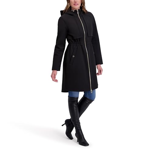 Kensie Women's Outerwear Coat, Black Soft, Medium by kensie - Image 2