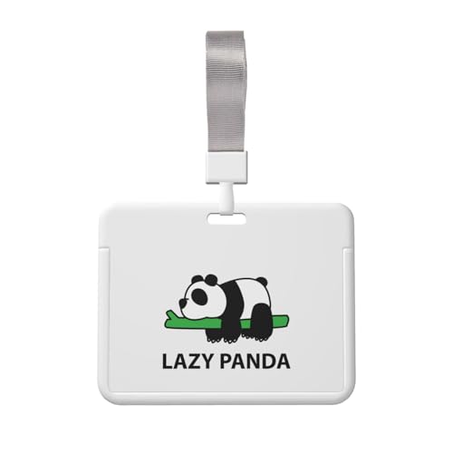 名札ケース かわいい パンダ ネームホルダー 名刺ホルダー IDカードケース パスケース IDカードケース おしゃれ カードホルダー バッジホルダー 首掛け 吊り下げ名札 定期入れ 名刺入れ 旅行用品 学生証 贈り物