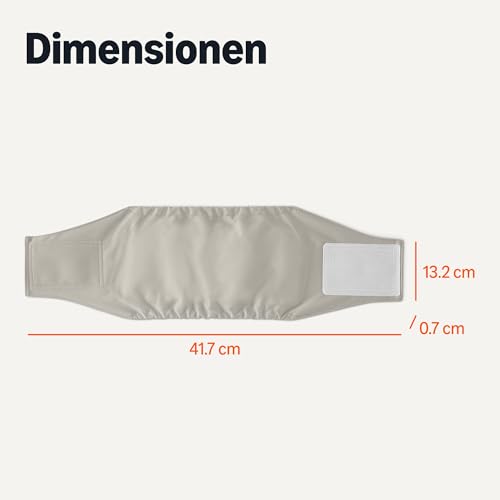 Amazon Basics Hundewindeln, waschbar, für Rüden, Größe S, 3 Stück
