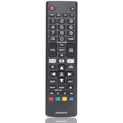New AKB75095307 Remote Control Replace Compatible with L-G TV 32LJ550B-UA 32LJ550M-UB