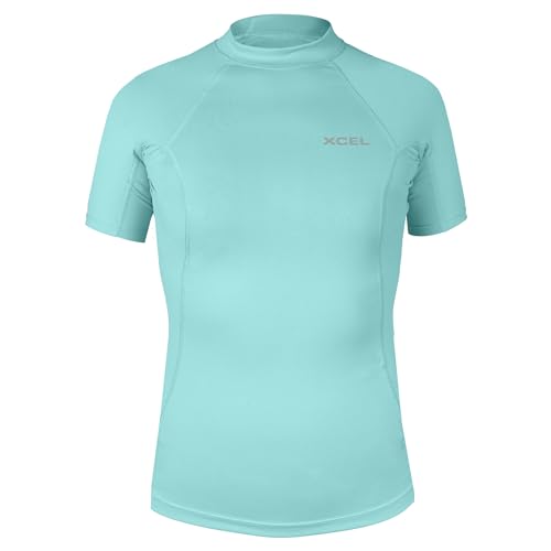 Image of XCEL Girls Premium Stretch Short Sleeve Performance Fit Rashguard