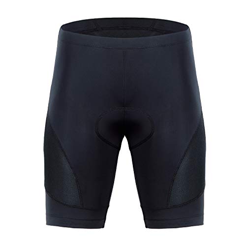 Image of beroy Men's Comfortable Bicycle Cycling Pants, 3D Padded Bike Shorts