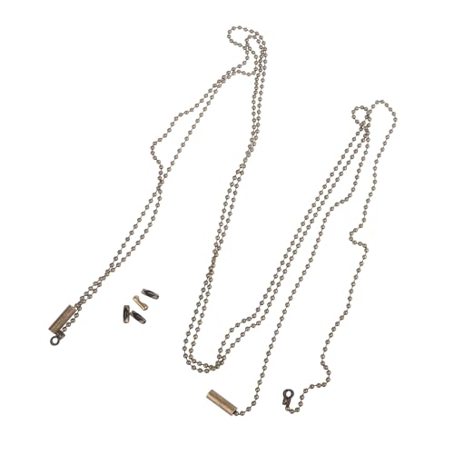 Image of 2pcs Convenient Ceiling Fan Light Pull Chain Extension Pull Chain String Extension with Connector for Ceiling Fan Light Ceiling Fan Pull Chain Extension