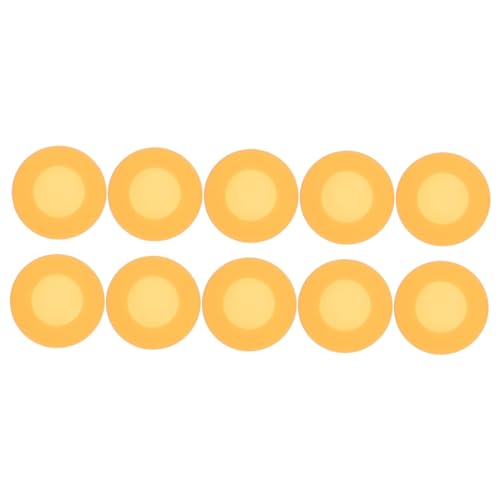 OUNONA 10pcs Stethoscope Head Protective Cover Silicone Stethoscope Protector Replacement for Hospital and Clinic Use Lightweight and Portable Orange