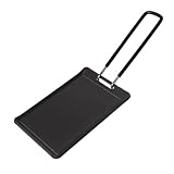 Outdoor Square Non Padella per Campeggio Portatile Piastra di Ferro BBQ Padella con Non Rivestimento per Carne e Verdure Grigliare
