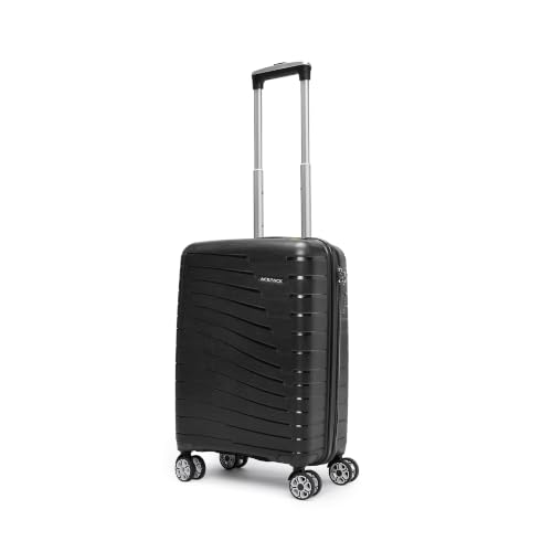 Image of ACEPACK By Verage - STARLINK Unbreakable Hard Side Polypropylene Luggage Small Cabin 41L | Lightweight Suitcase Set with 360 Silent Spinner Wheels, Number Lock, Telescopic Handle & 3 Year Warranty