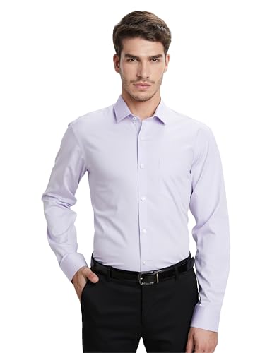 Image of Symbol Premium Men's Wrinkle-Resistant Regular Fit Cotton Formal Shirt