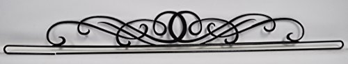 Image of Ackfeld Manufacturing 36 Inch Windy Scroll Wire Split Bottom Charcoal Craft Holder