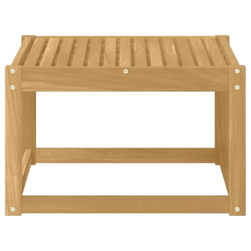 Mesa de madera para terraza resistente a la intemperie de 59x59 cm 4