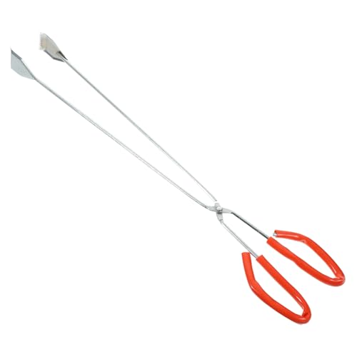 Alipis Sturdy Stainless Steel Trash Collection Tools Litter Pickup Tongs Grabber Tool for Easy Outdoor Cleaning